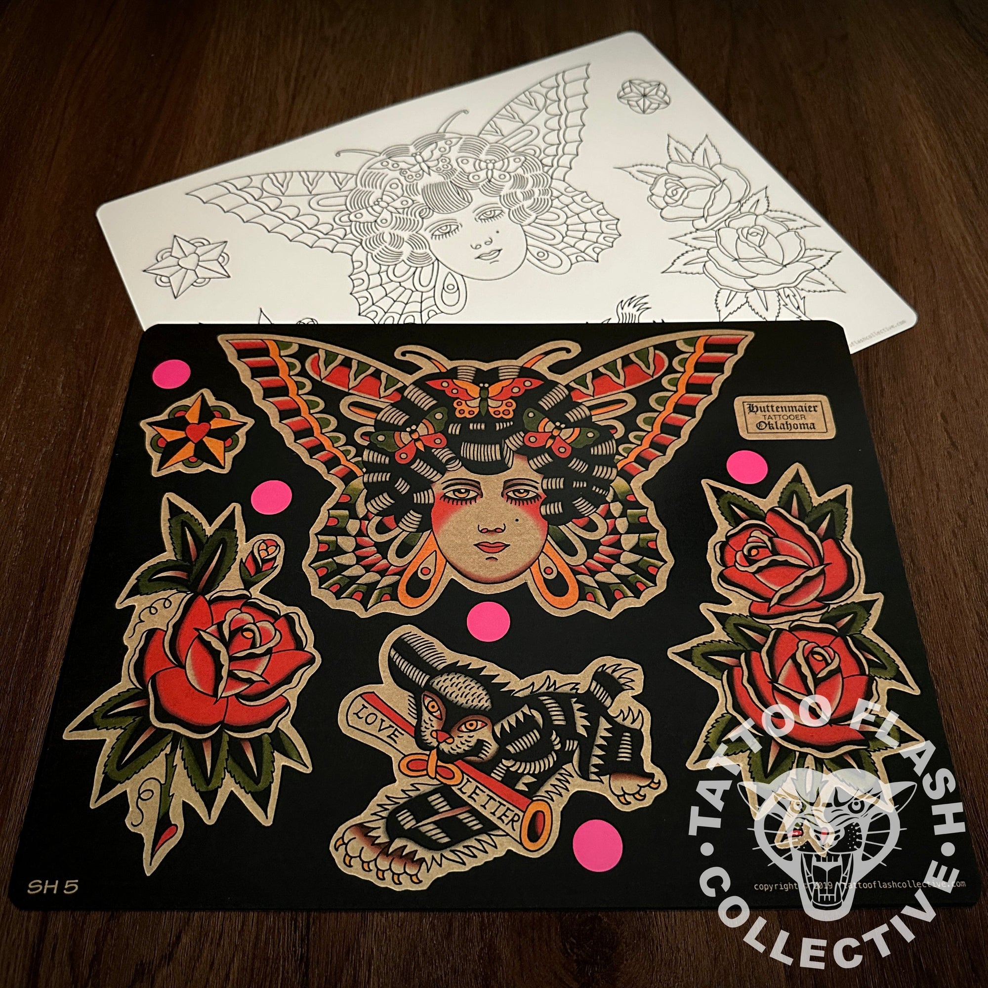 Scott Huttenmaier Flash Scott Huttenmaier Tattoo Flash #05