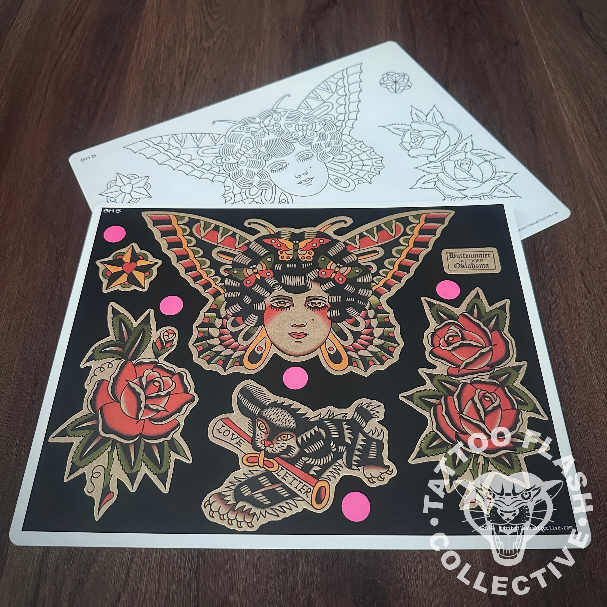 Scott Huttenmaier Flash Scott Huttenmaier Tattoo Flash #05