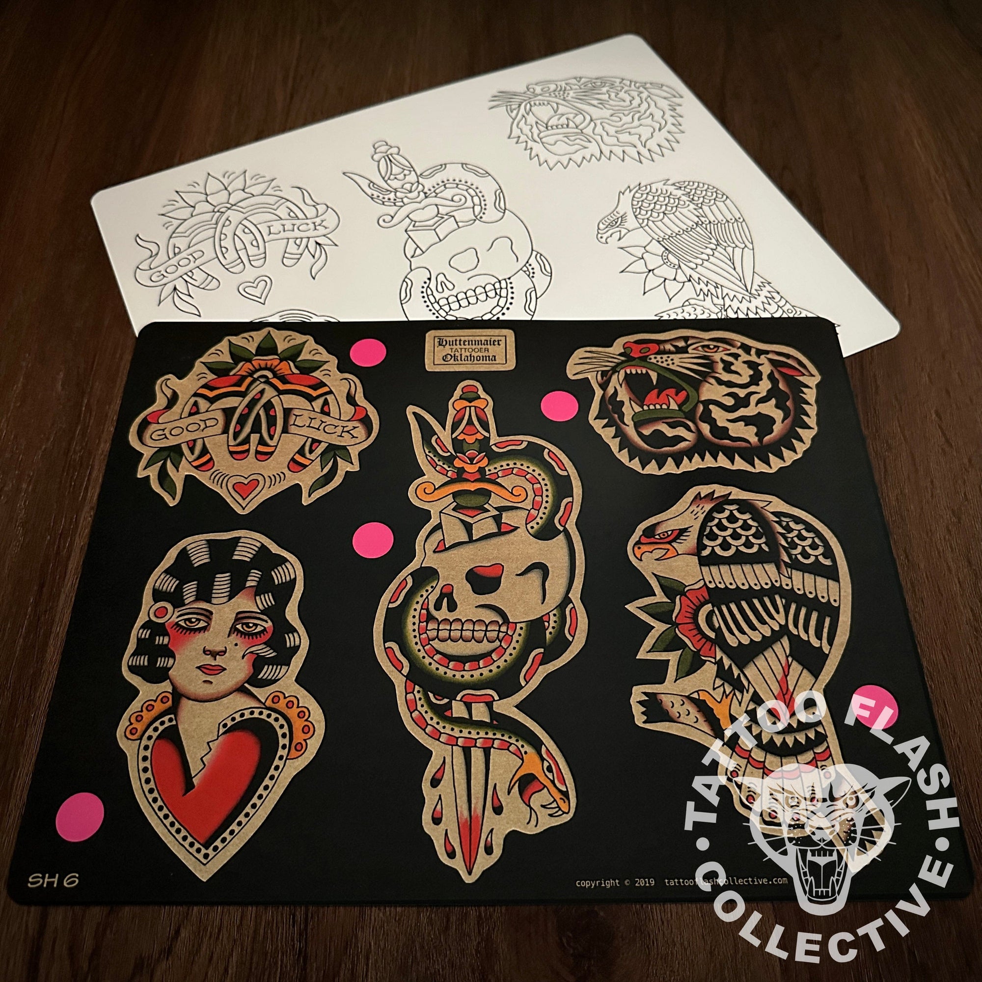 Scott Huttenmaier Flash Scott Huttenmaier Tattoo Flash #06