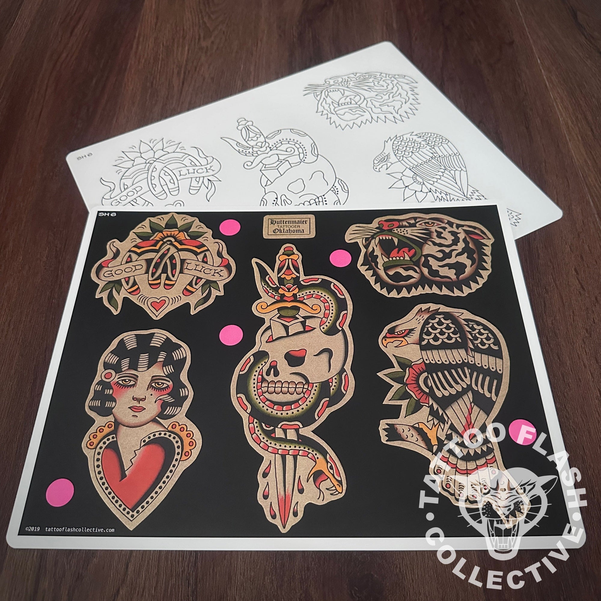 Scott Huttenmaier Flash Scott Huttenmaier Tattoo Flash #06