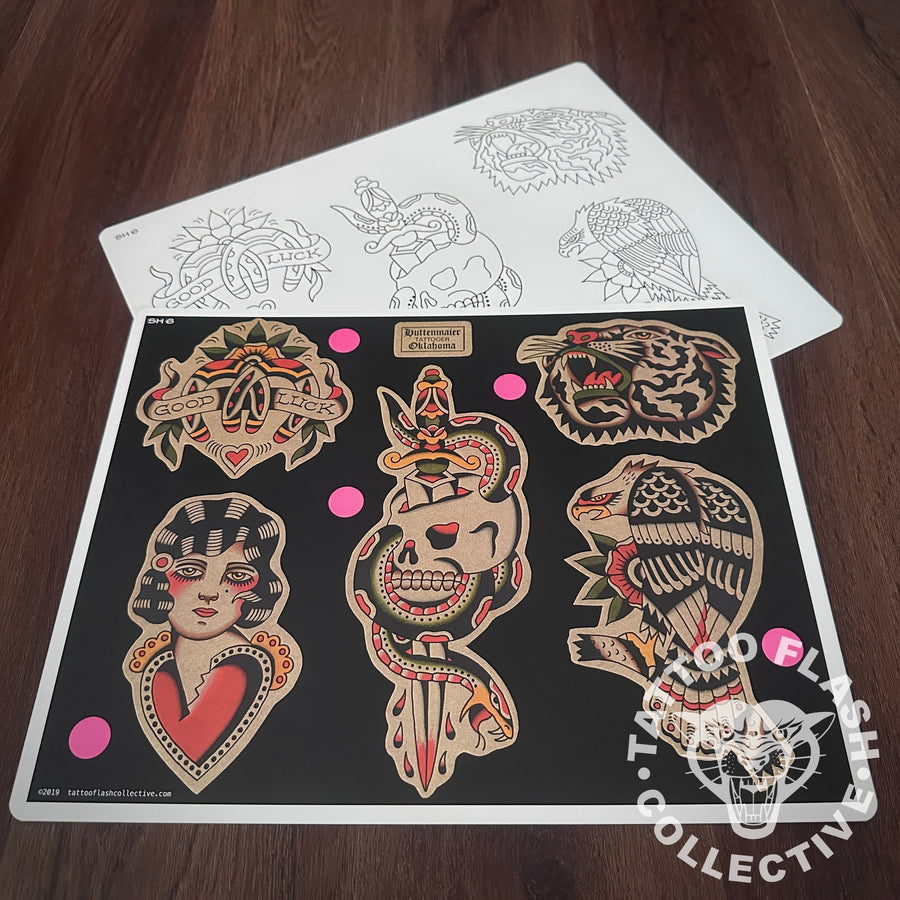 Scott Huttenmaier Flash Scott Huttenmaier Tattoo Flash #06