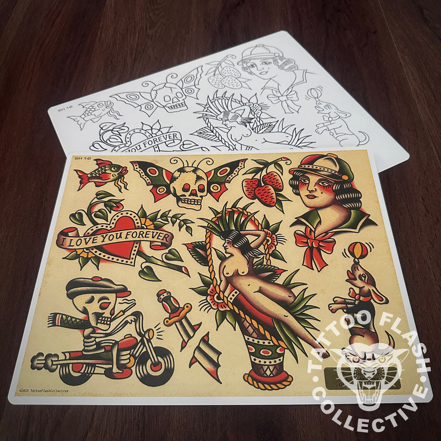 Scott Huttenmaier Flash Scott Huttenmaier Tattoo Flash #16