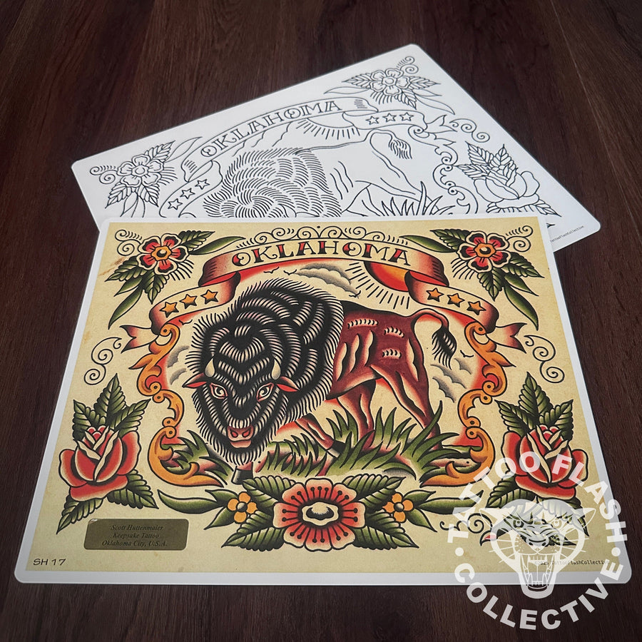 Scott Huttenmaier Flash Scott Huttenmaier Tattoo Flash #17