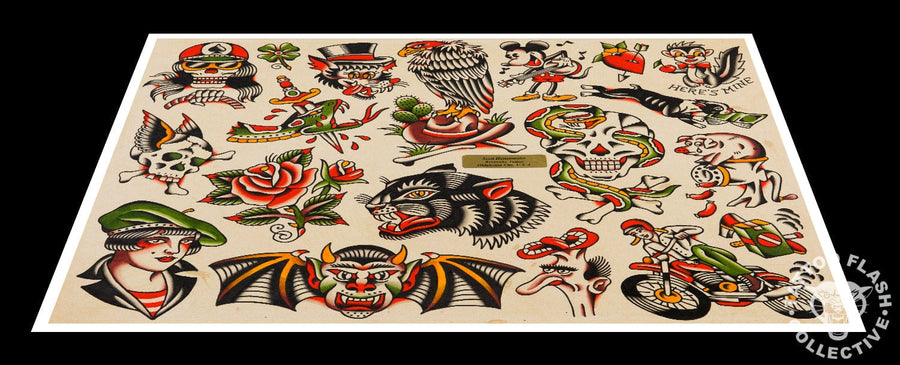 Scott Huttenmaier prints 12"x16" Scott Huttenmaeir Tattoo Print #06- 12"x16" and 16"x20"