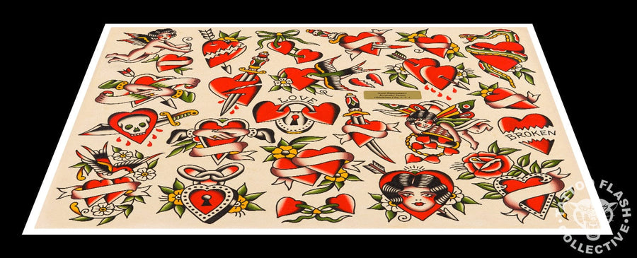 Scott Huttenmaier prints 12"x16" Scott Huttenmaeir Tattoo Print #11- 12"x16" and 16"x20"