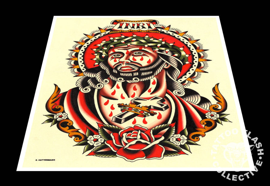 Scott Huttenmaier prints 12"x16" Scott Huttenmaeir Tattoo Print #15- 12"x16" and 16"x20"