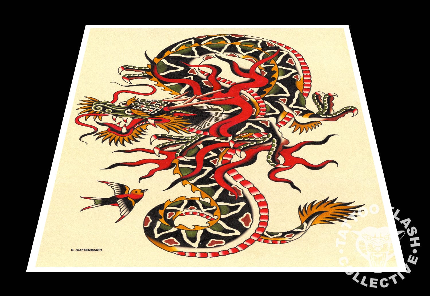 Scott Huttenmaier prints 12"x16" Scott Huttenmaeir Tattoo Print #20- 12"x16" and 16"x20"