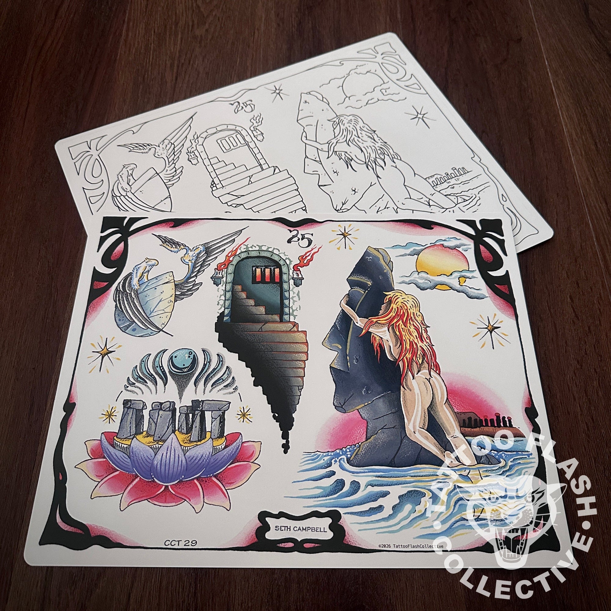 seth campbell Flash Seth Campbell Tattoo Flash #29