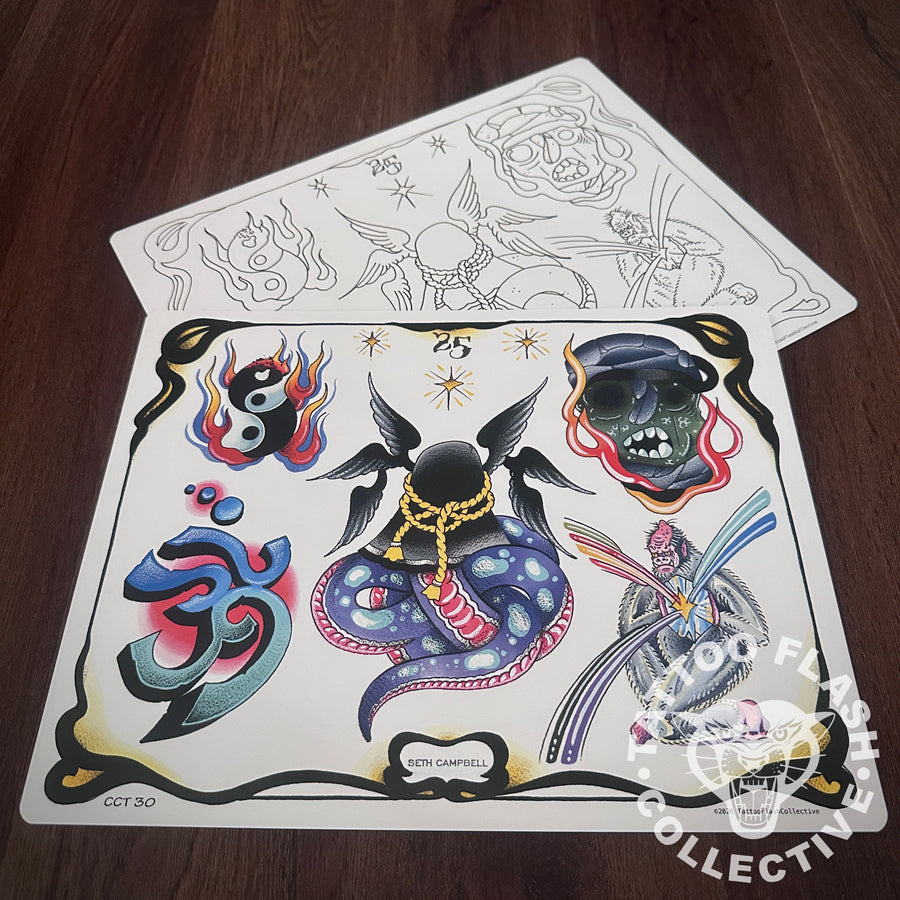 seth campbell Flash Seth Campbell Tattoo Flash #30