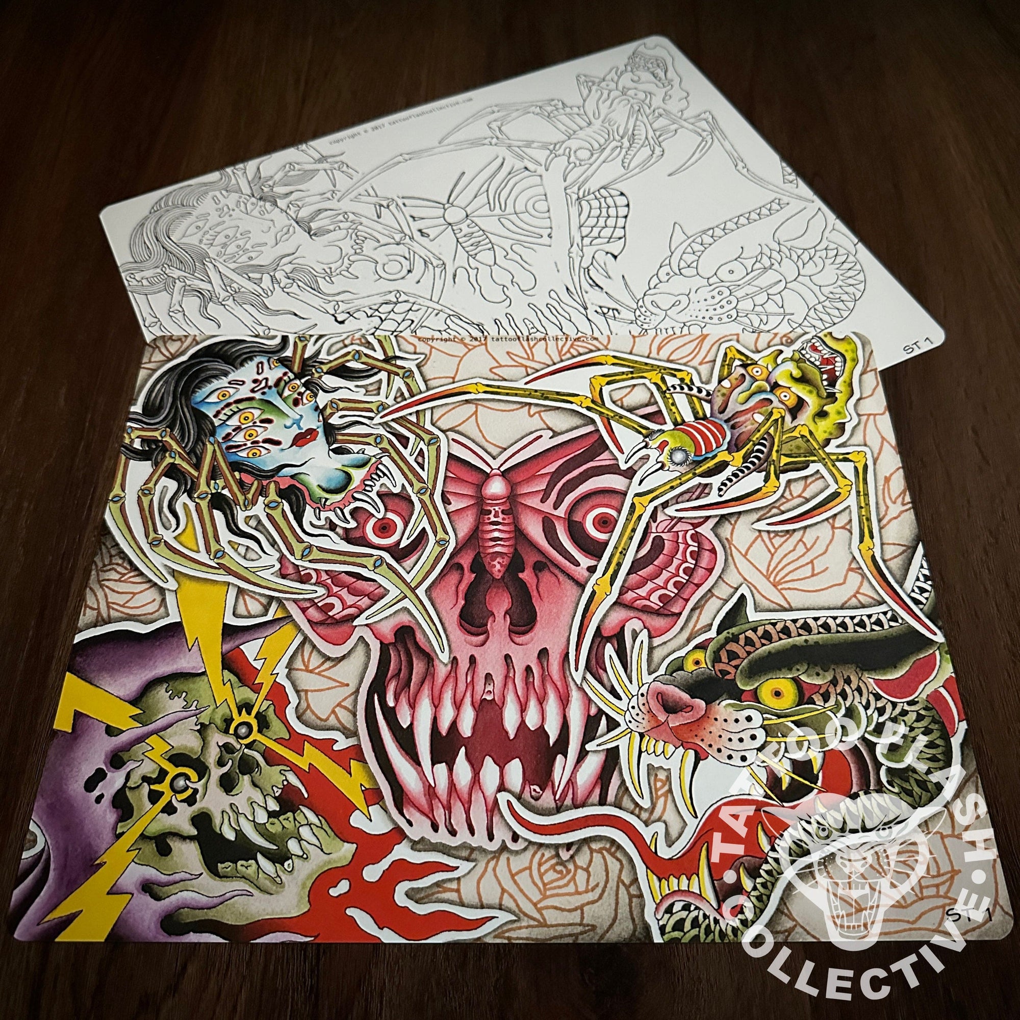 shaun topper Flash Shaun Topper Tattoo Flash #01