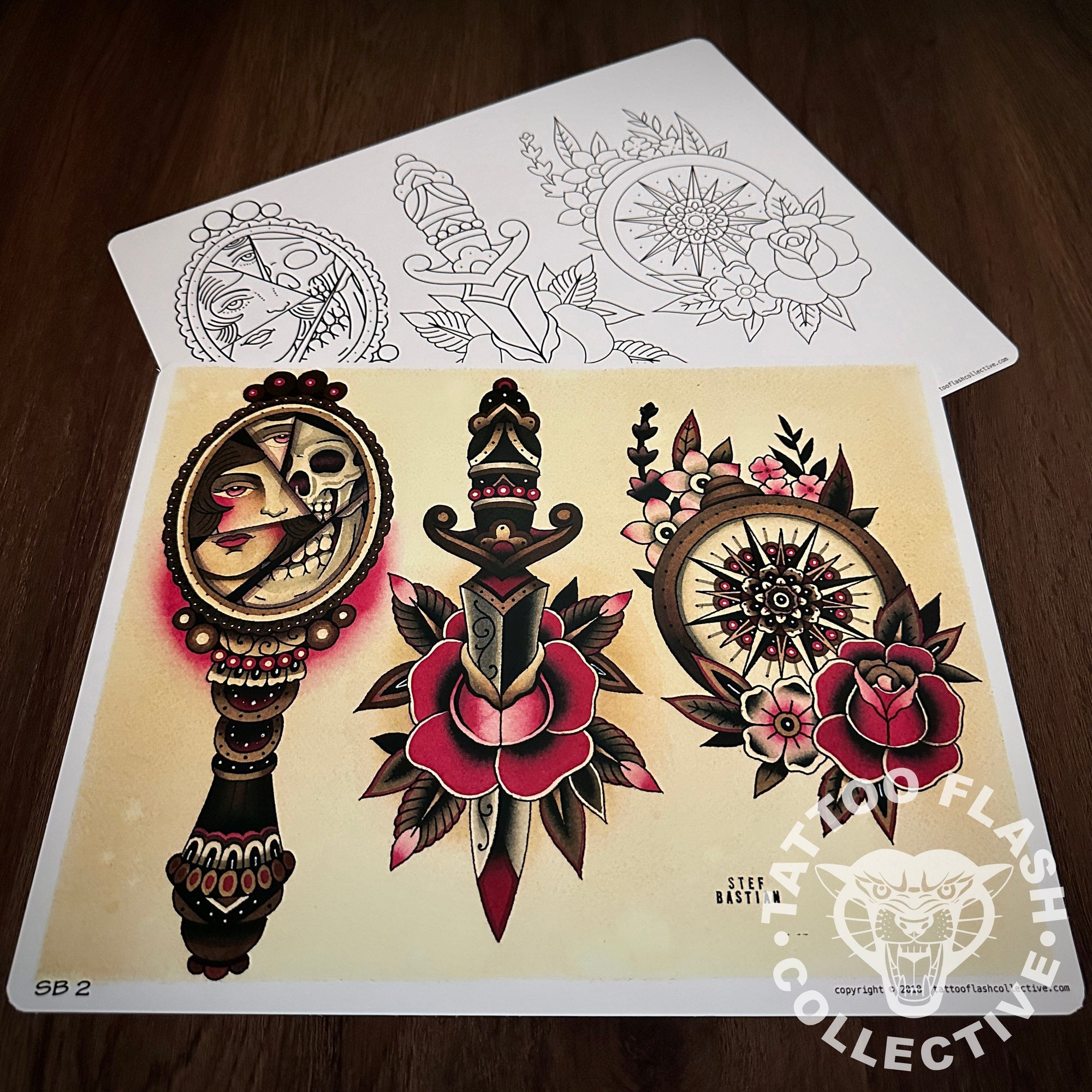 stef bastian Flash Stef Bastian Tattoo Flash #02