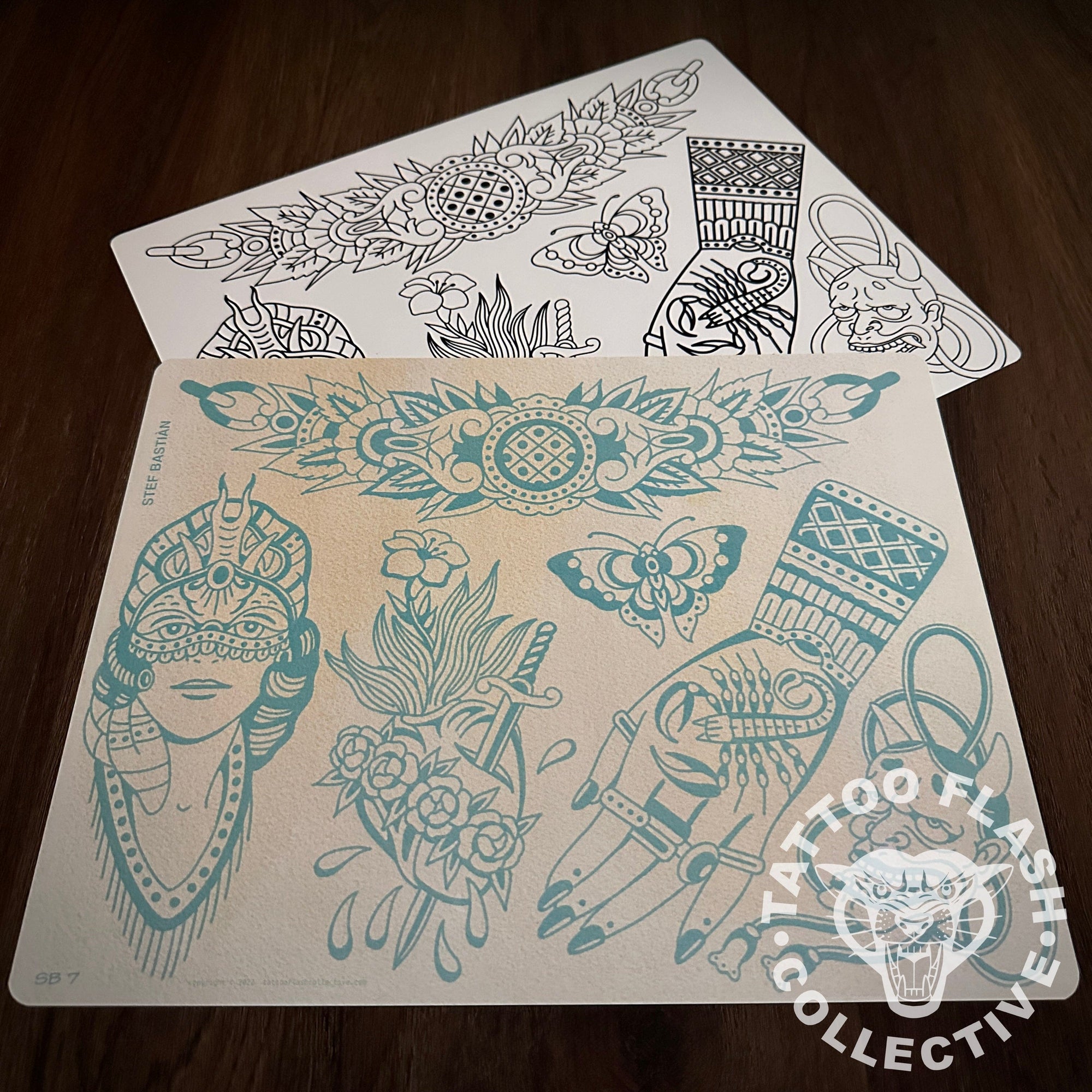 stef bastian Flash Stef Bastian Tattoo Flash #07