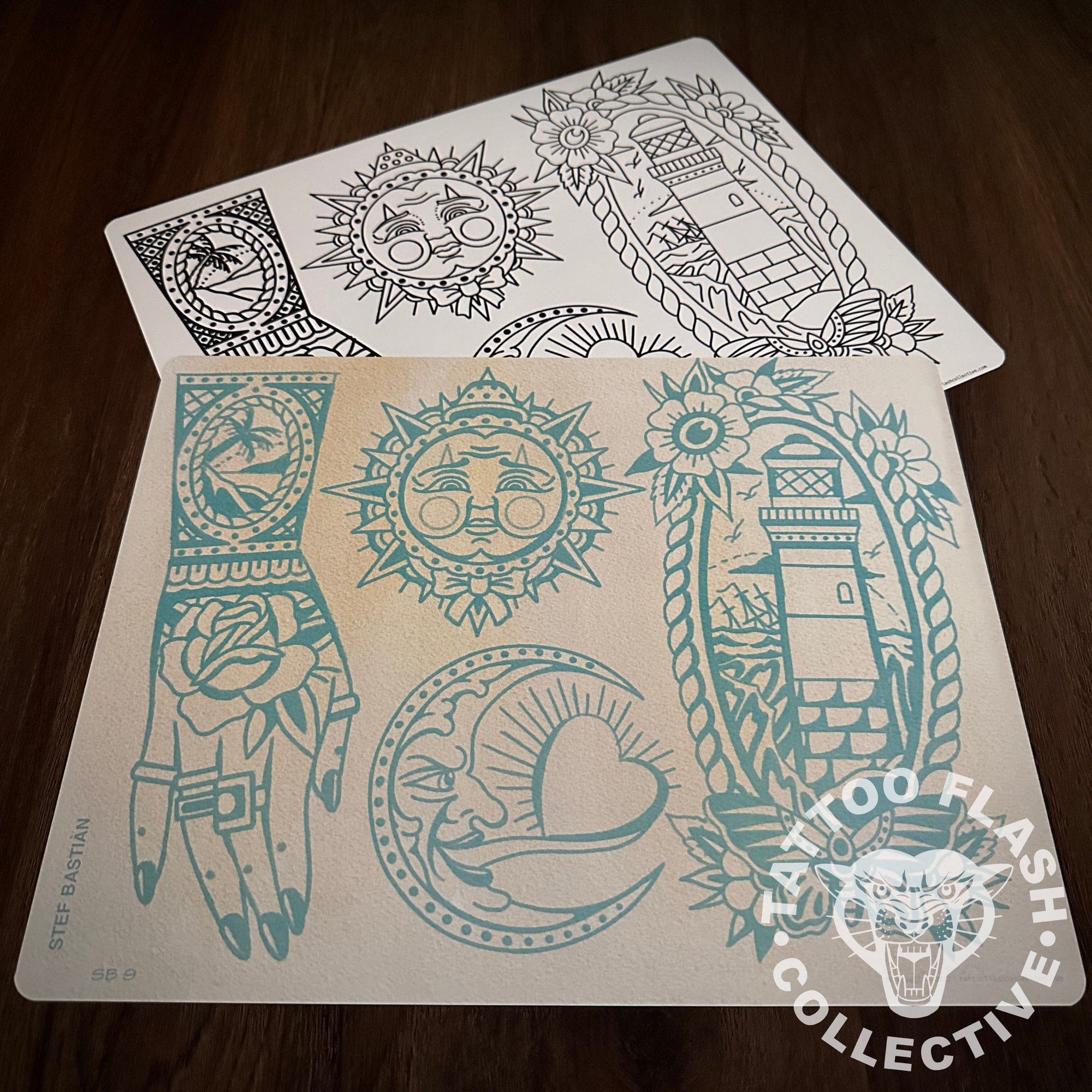 stef bastian Flash Stef Bastian Tattoo Flash #09