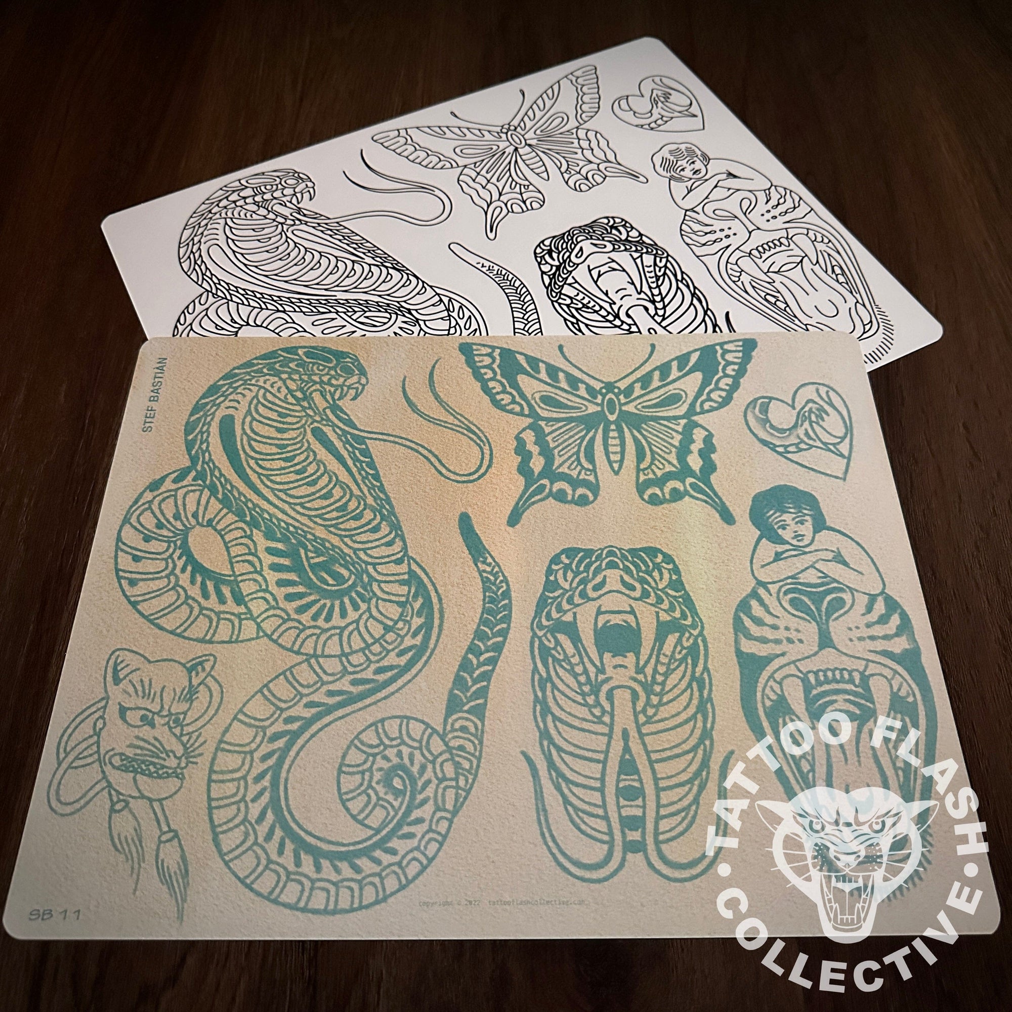 stef bastian Flash Stef Bastian Tattoo Flash #11