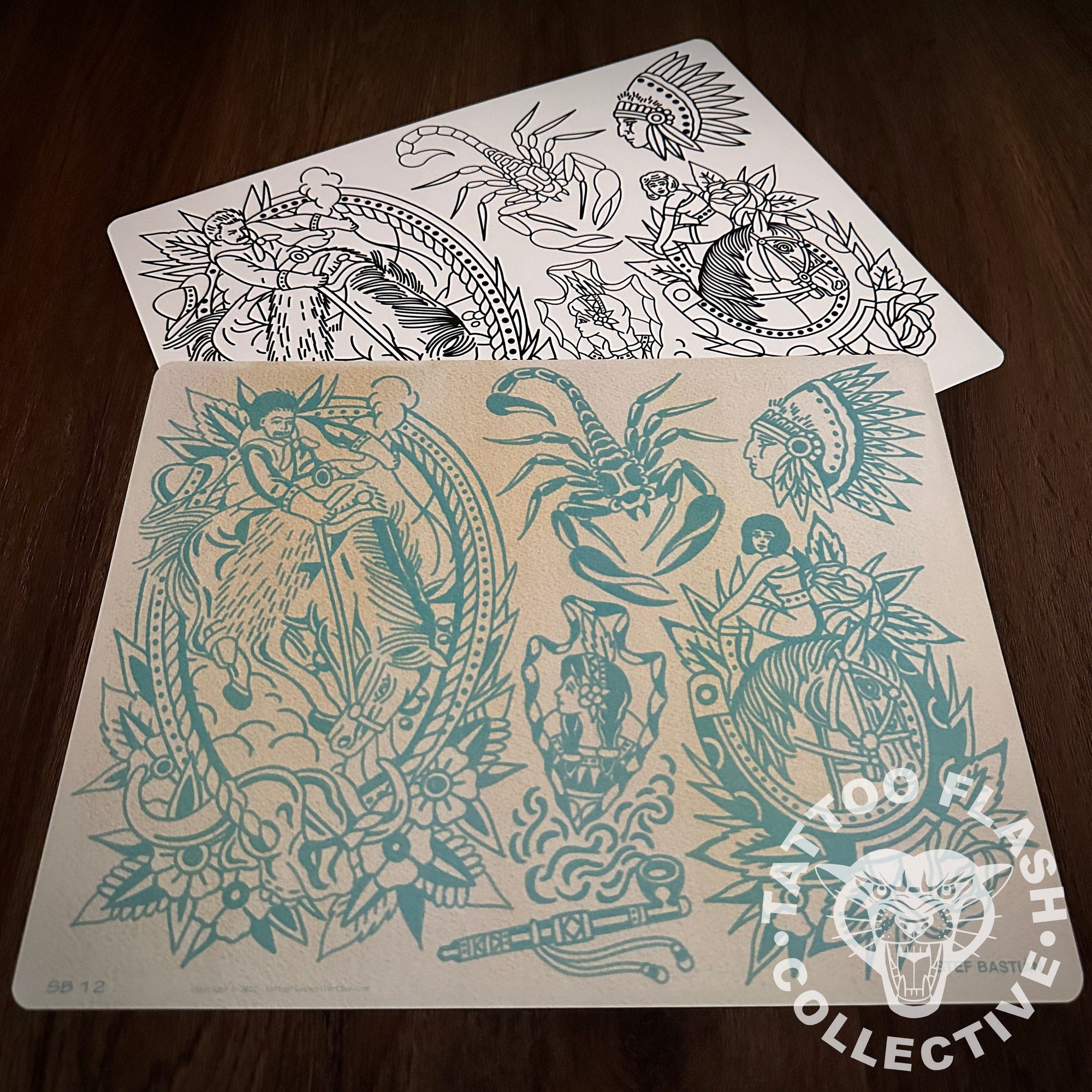 stef bastian Flash Stef Bastian Tattoo Flash #12