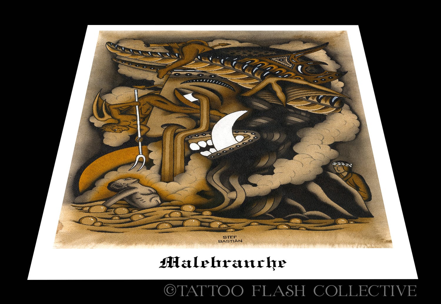 stef bastian prints 12"x18" Stef Bastian Print#12 12"x18" or 20"x30"