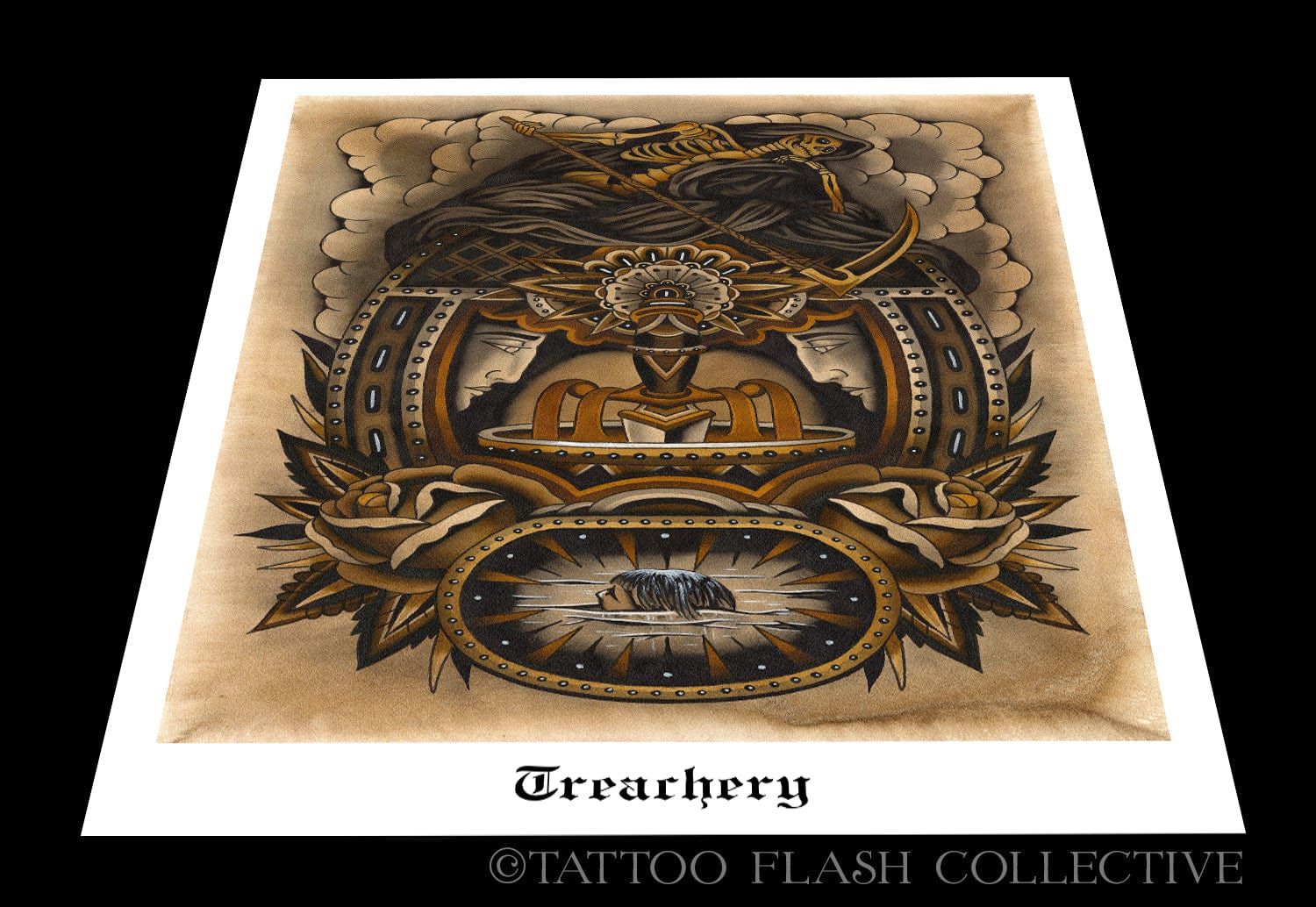 stef bastian prints 12"x18" Stef Bastian Print#14 12"x18" or 20"x30"