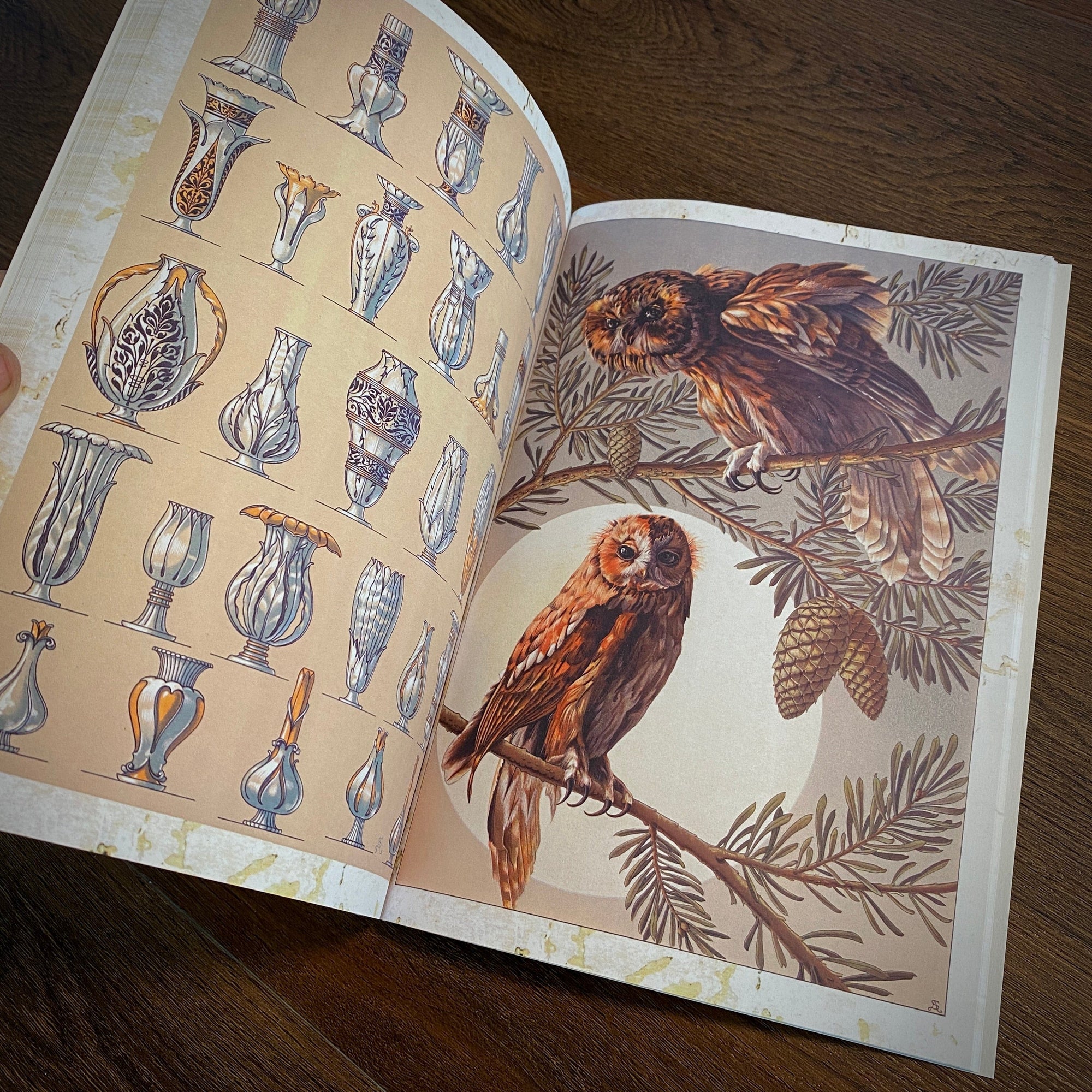 Tattoo Flash Collective Books Fantastical Beast & Plants (Scratch & Dent)