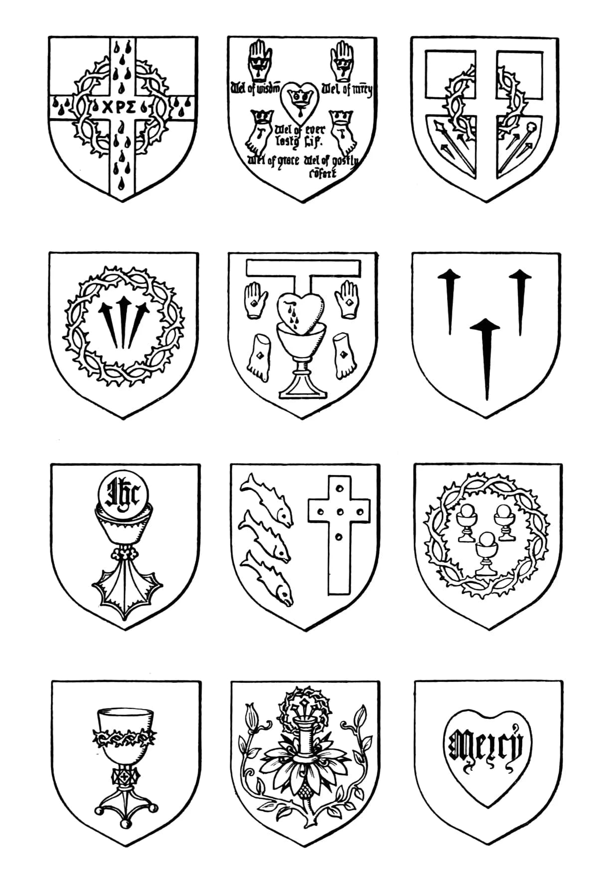 Tattoo Flash Collective Books Mystic Imagery - Christian