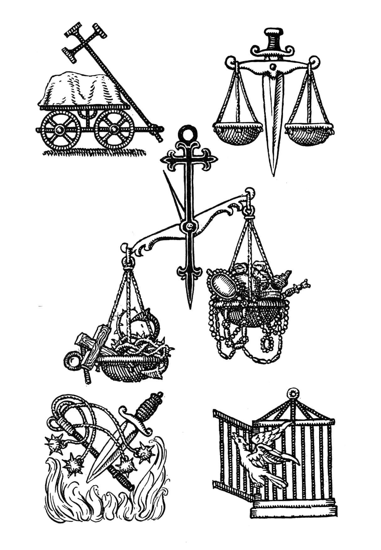 Tattoo Flash Collective Books Mystic Imagery - Christian