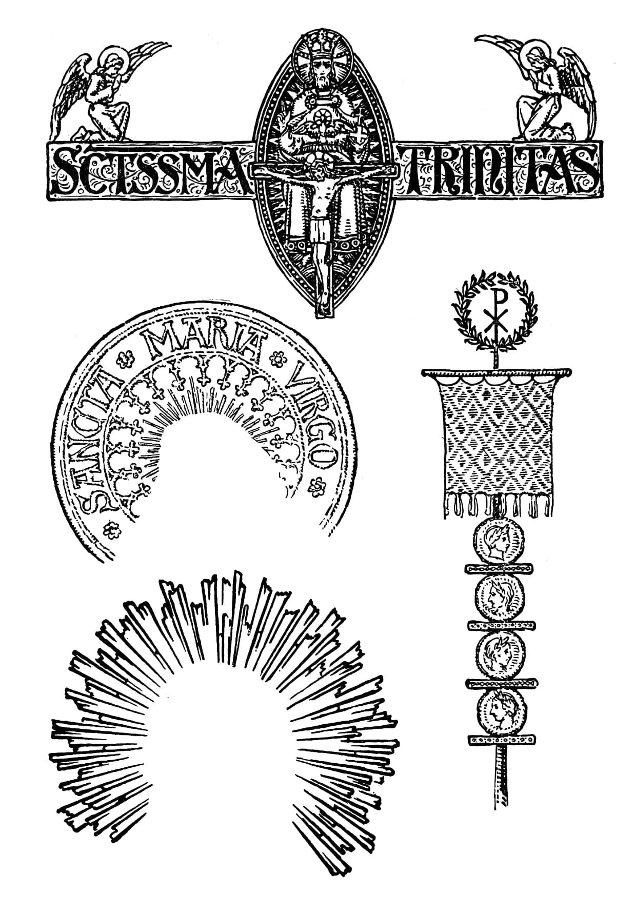 Tattoo Flash Collective Books Mystic Imagery - Christian