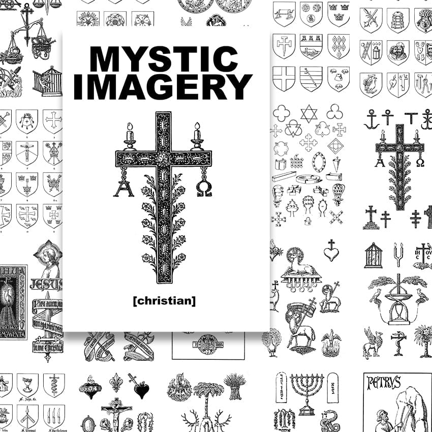 Tattoo Flash Collective Books Mystic Imagery - Christian
