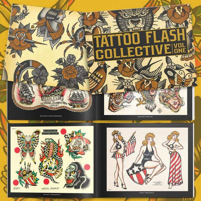 Tattoo Flash Collective Books Tattoo Flash Collective Vol.1 (Scratch & Dent)