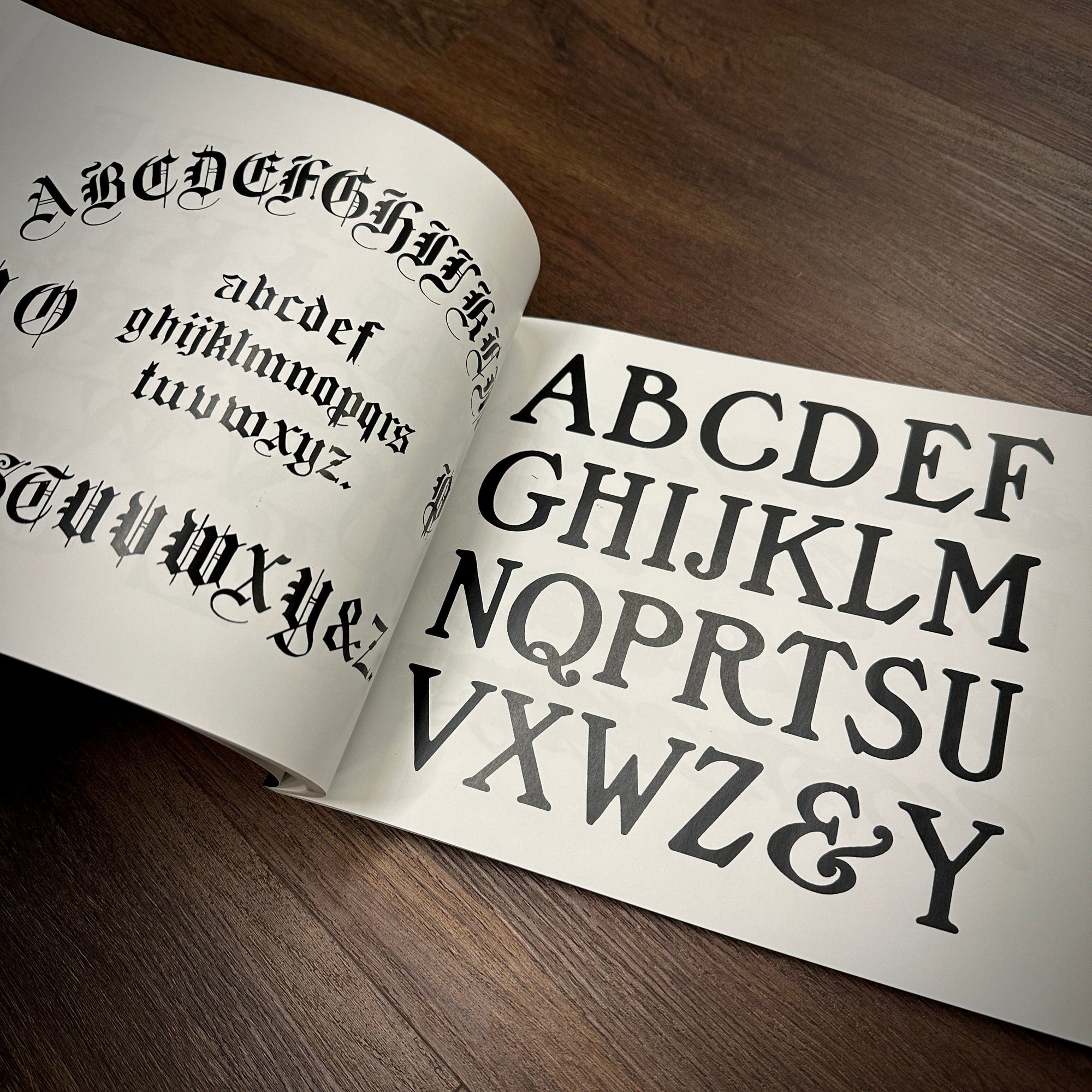 Tattoo Flash Collective Books The Sign & Lettering Book (Scratch & Dent)