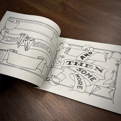 Tattoo Flash Collective Books The Sign & Lettering Book (Scratch & Dent)