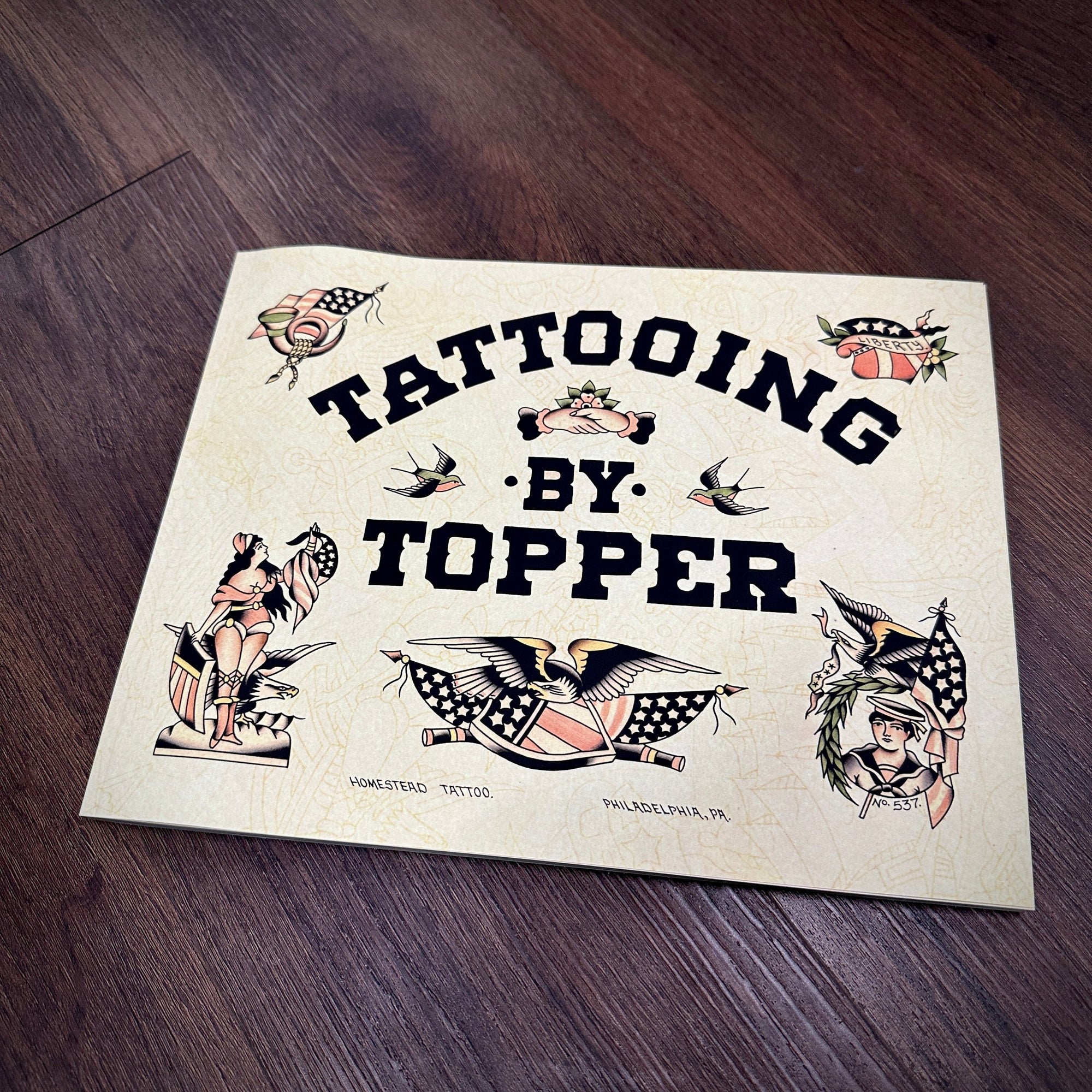 Tattooing by Topper Vol.1 - tattooflashcollective