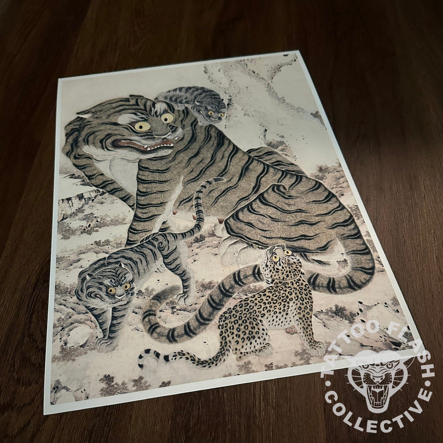 Tattoo Flash Collective prints Poster Print #08- 12"x16"