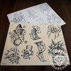 Tex Valiente Flash Tex Valiente Tattoo Flash #03