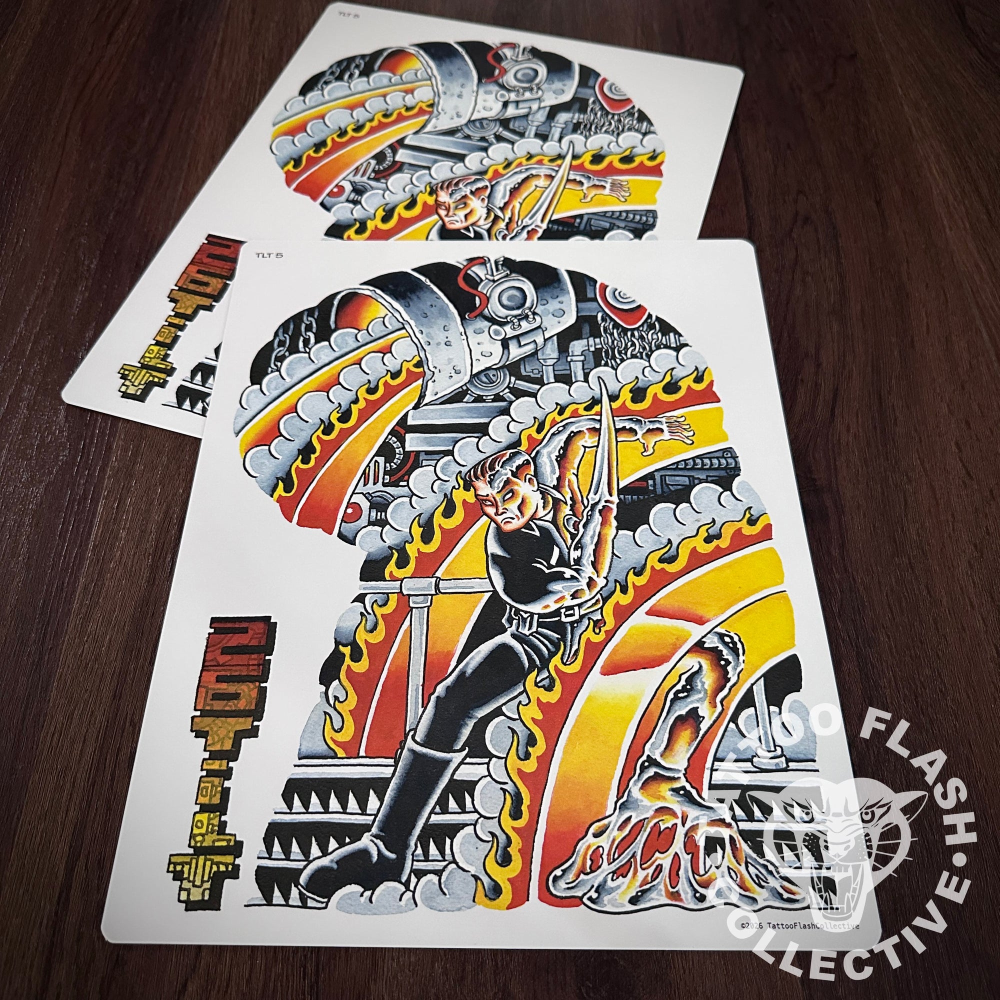 Tilt Flash Tilt Tattoo Flash #04