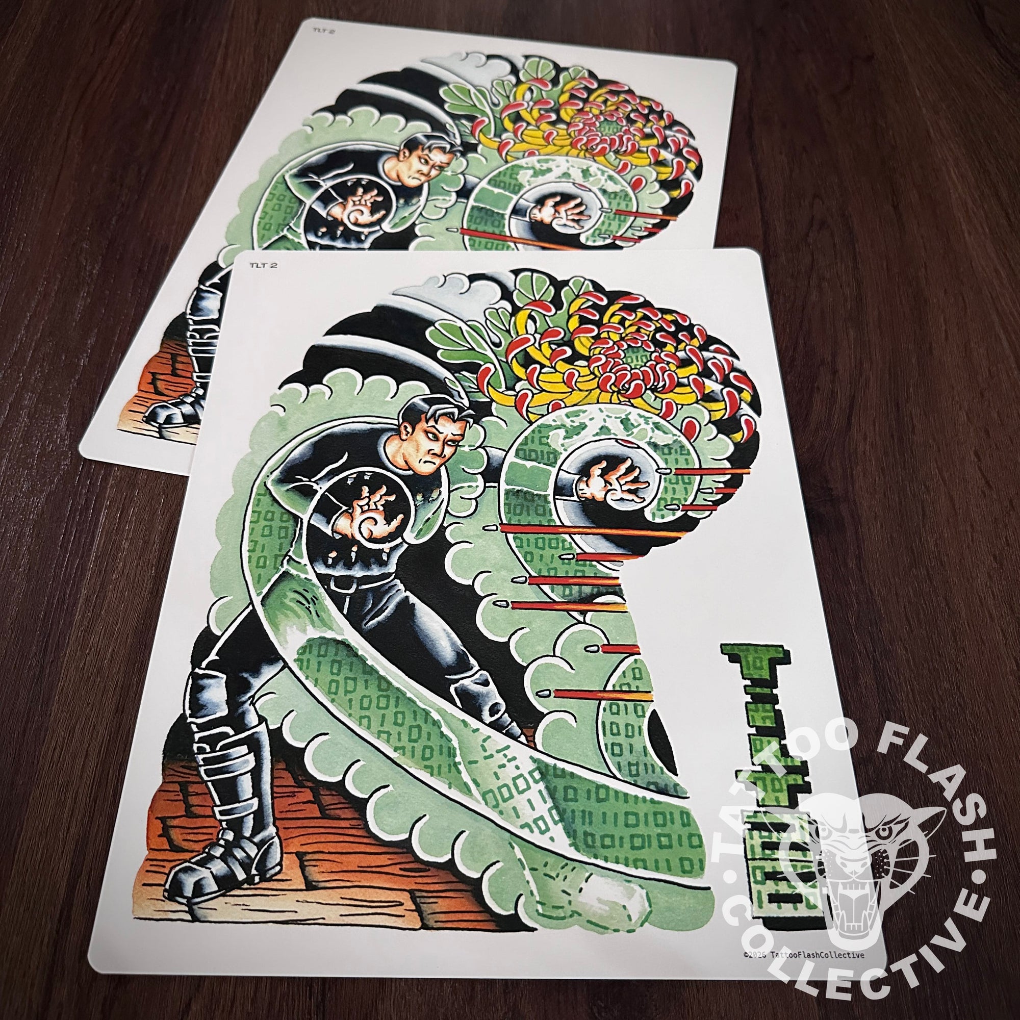 Tilt Flash Tilt Tattoo Flash #05