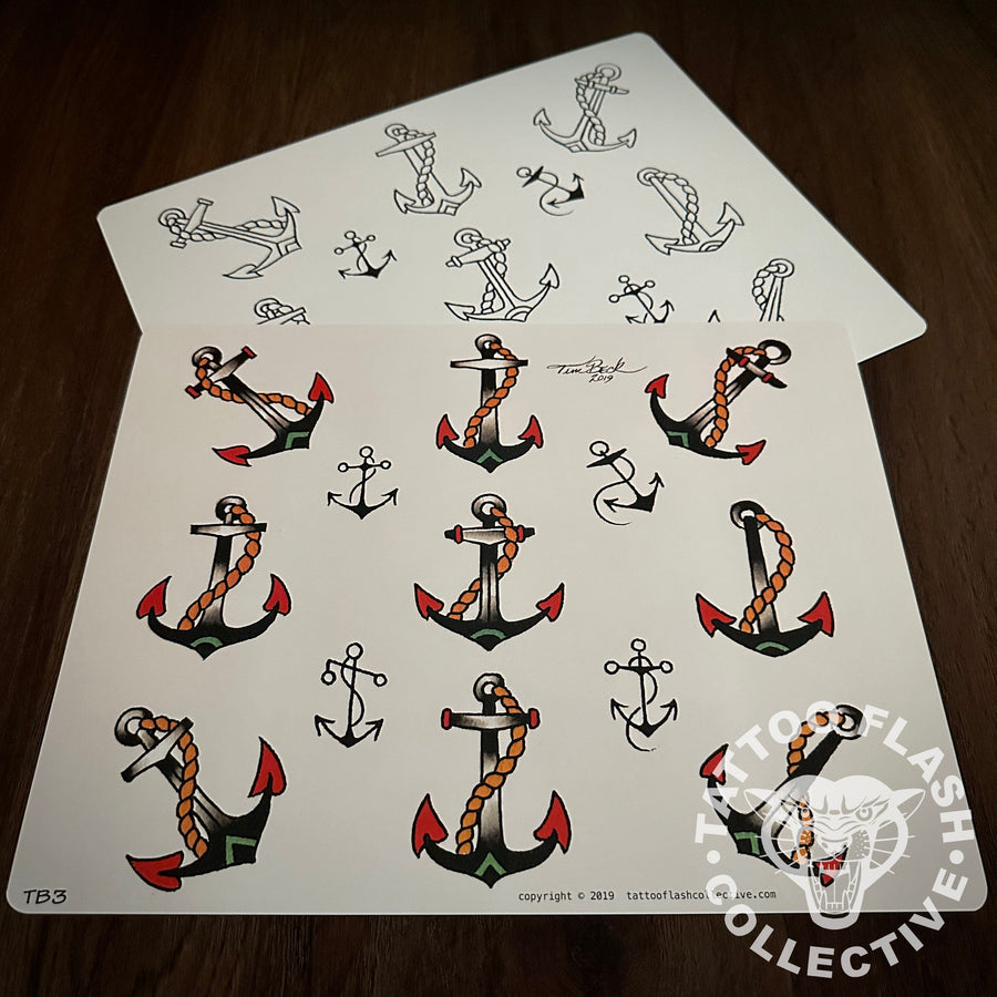 Tim Beck Flash Tim Beck Tattoo Flash #03