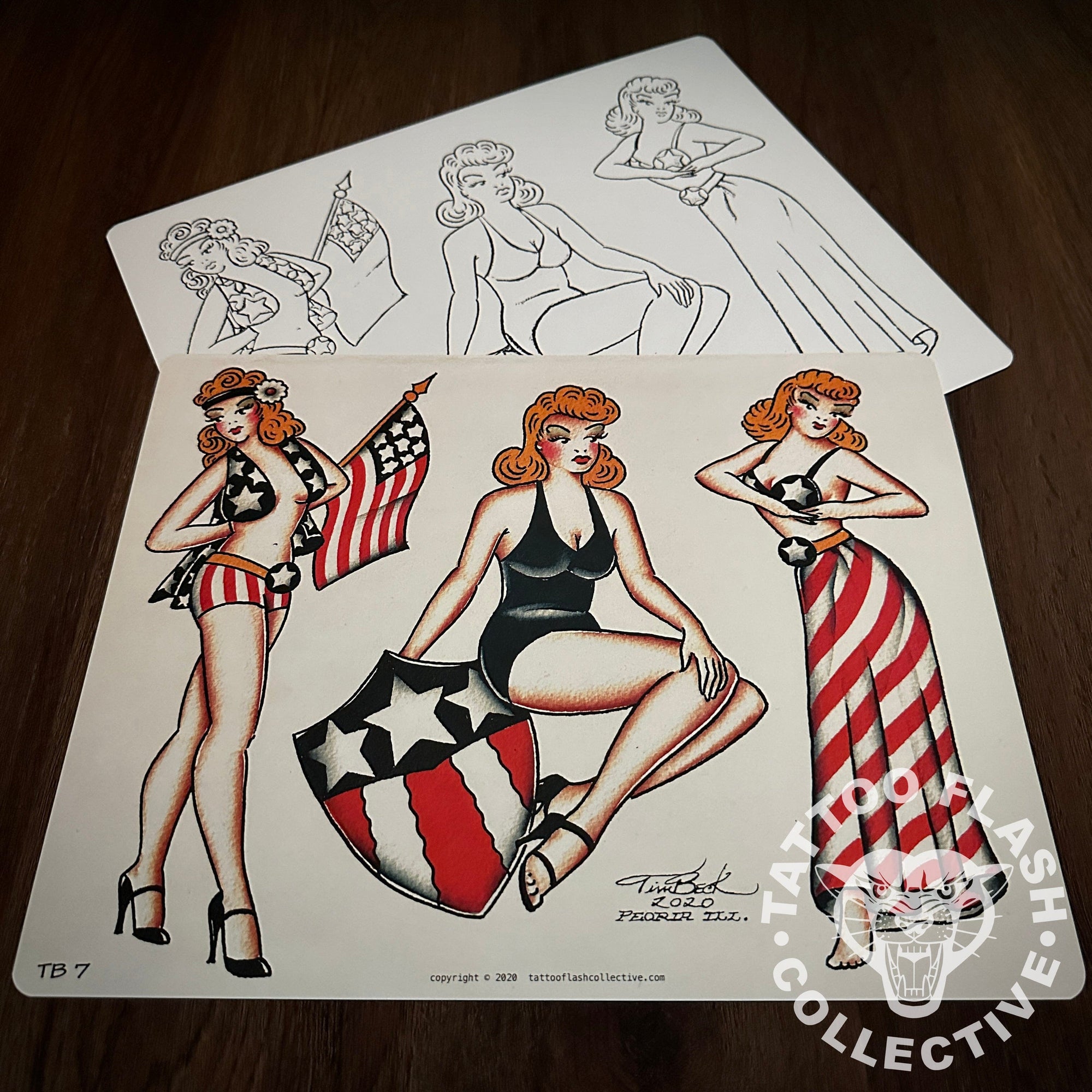 Tim Beck Flash Tim Beck Tattoo Flash #07