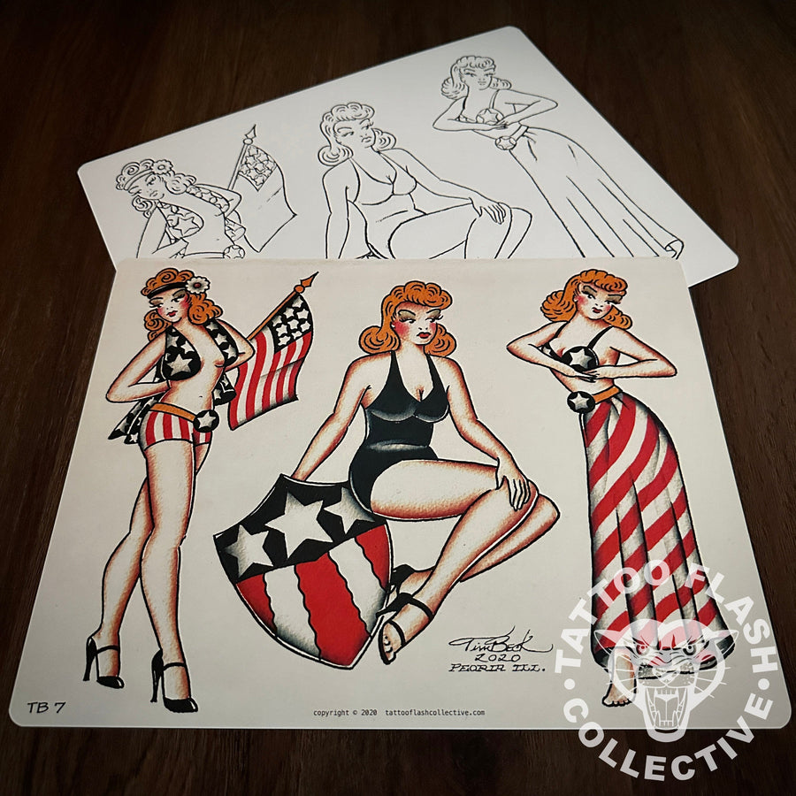 Tim Beck Flash Tim Beck Tattoo Flash #07