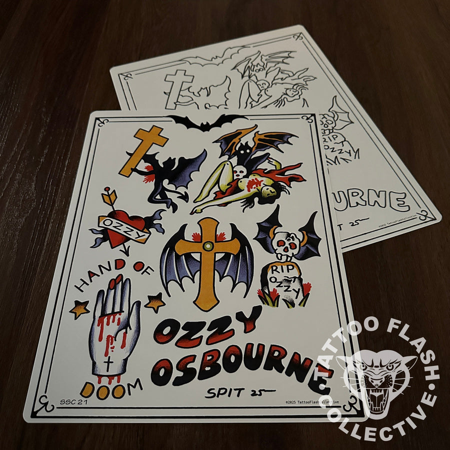 Tim Hughes Flash Tim Hughes Tattoo Flash #21