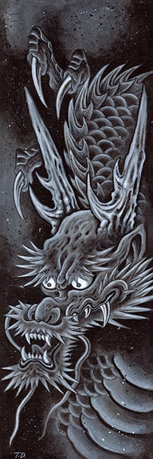 Tony Duong prints Tony Duong Tattoo Print #02- 12"x36"