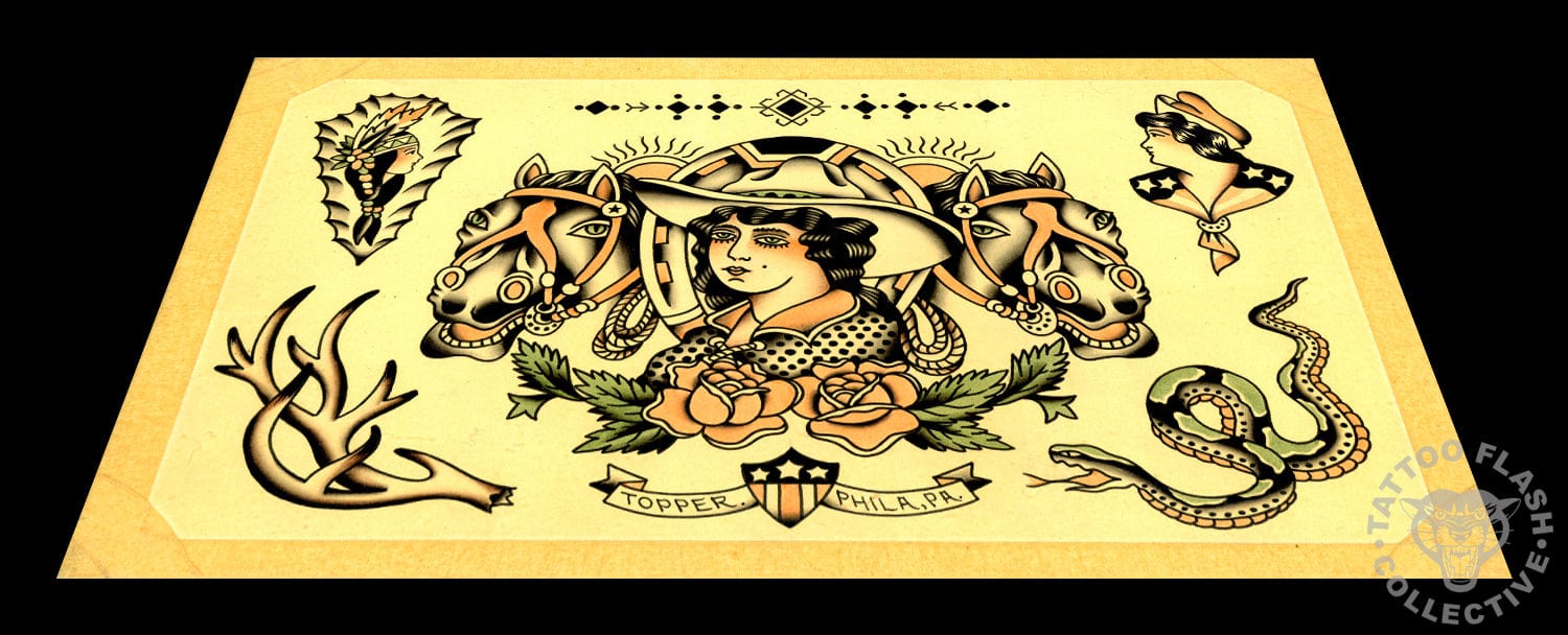 Topper Homestead prints Topper Print #44- 12"x18"