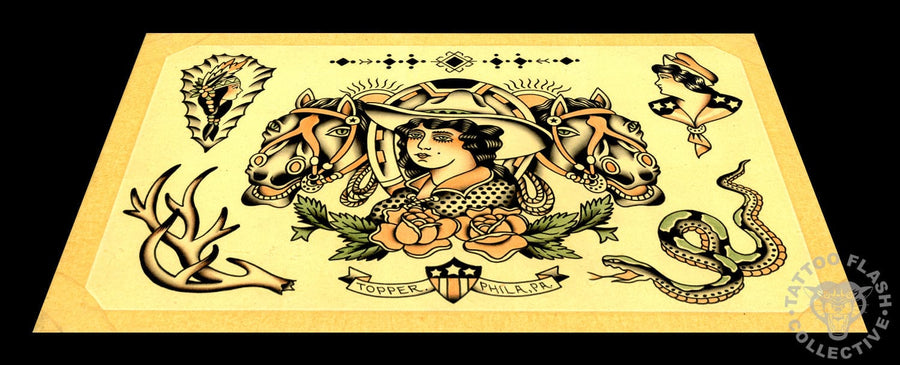 Topper Homestead prints Topper Print #44- 12"x18"