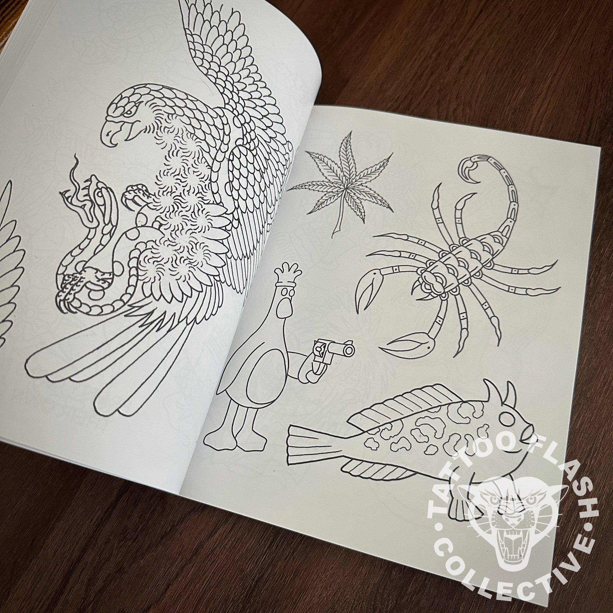 Victor Kensinger Books Book of Lines-Wildcard tattoo