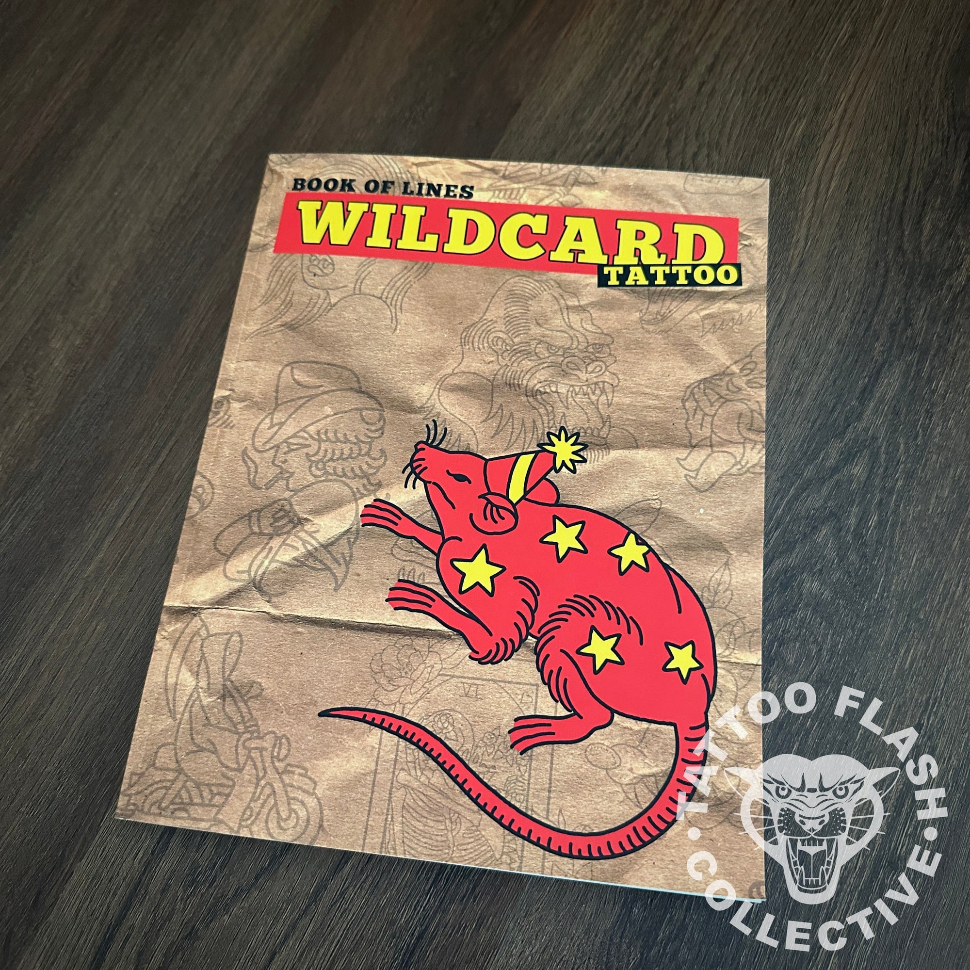 Victor Kensinger Books Book of Lines-Wildcard tattoo