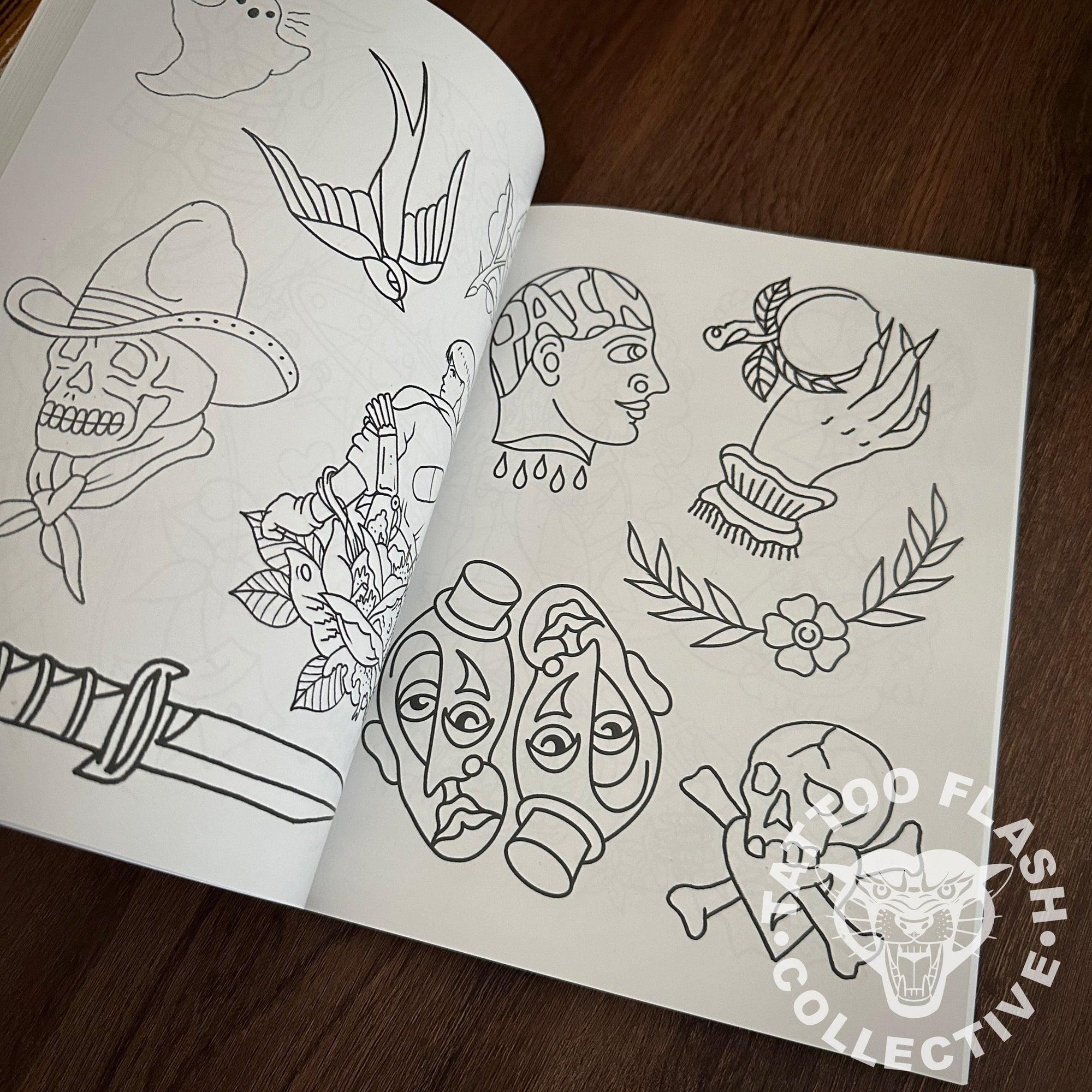 Victor Kensinger Books Book of Lines-Wildcard tattoo