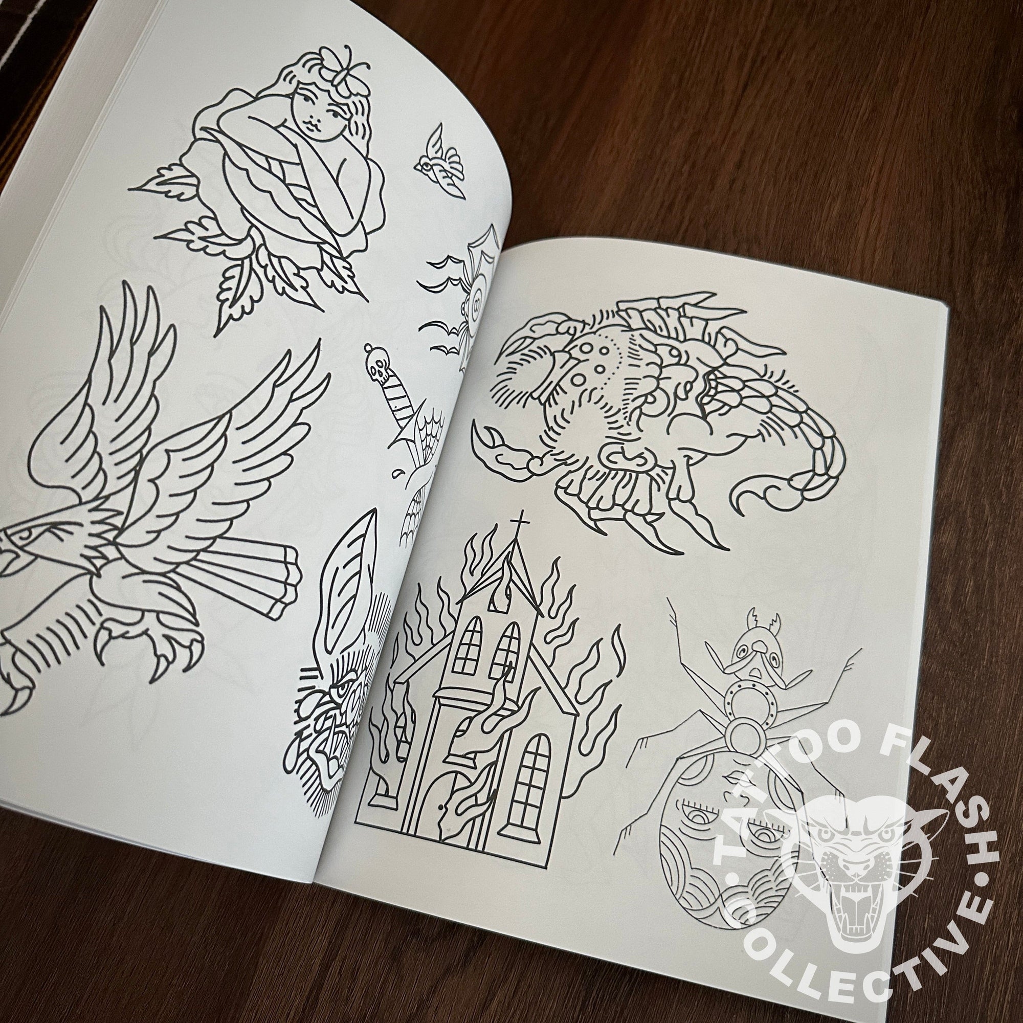 Victor Kensinger Books Book of Lines-Wildcard tattoo