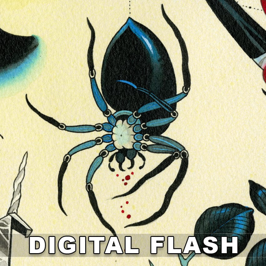 Victor Kensinger digital download Victor Kensinger Digital Tattoo Flash #01-#05