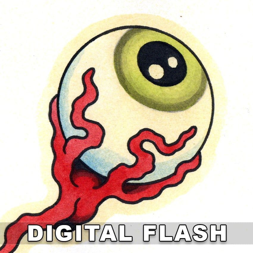 Victor Kensinger digital download Victor Kensinger Digital Tattoo Flash #18-#21