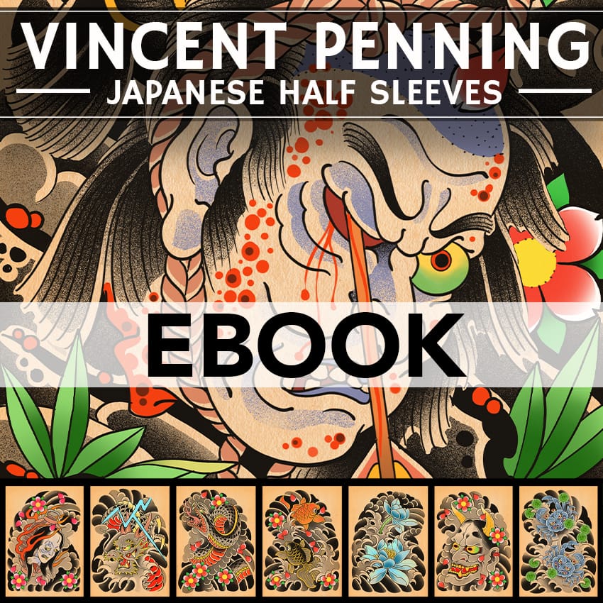 Vincent Penning digital books Vincent Penning Japanese Half Sleeves