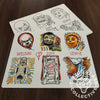 Weldon Lewis Flash Weldon Lewis Tattoo Flash #50