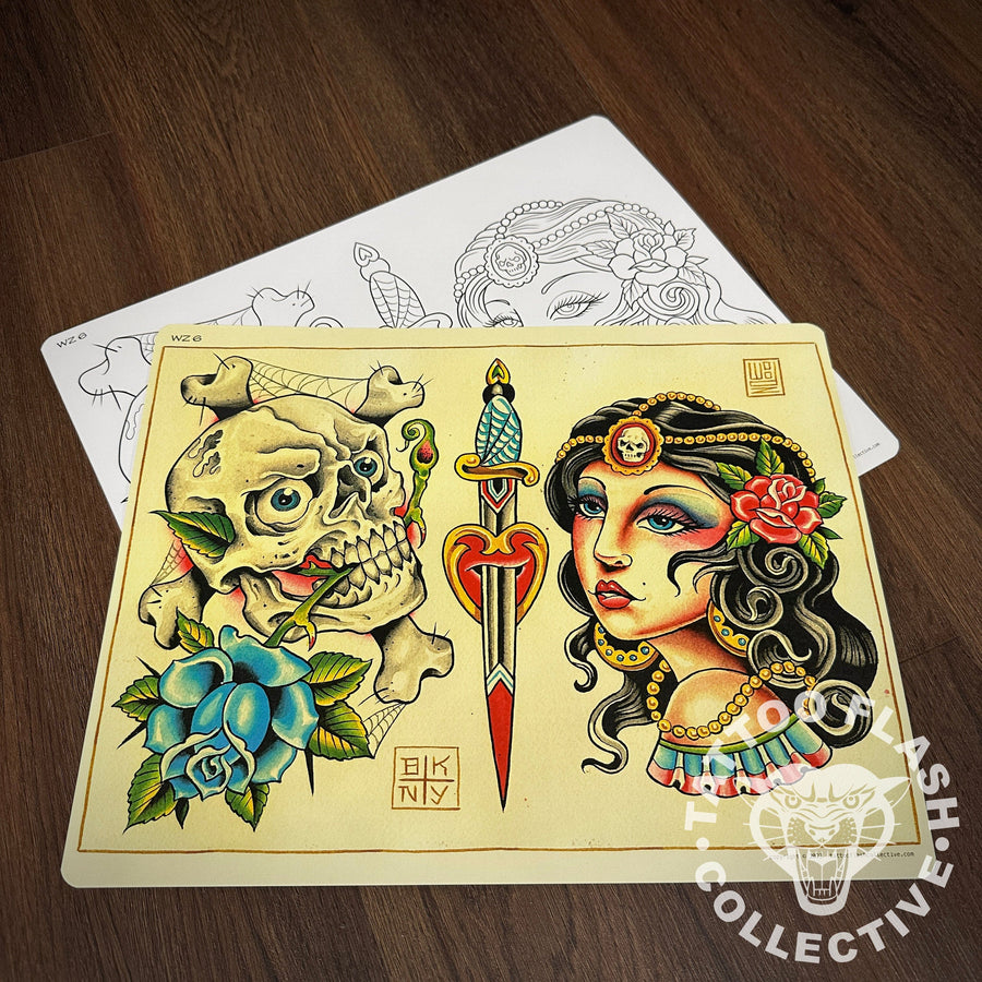 Woodz Flash Woodz Tattoo Flash #06